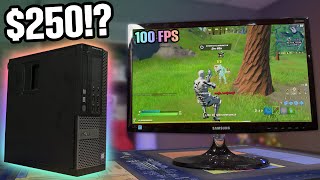 EASY $250 Gaming PC Build - Step by Step