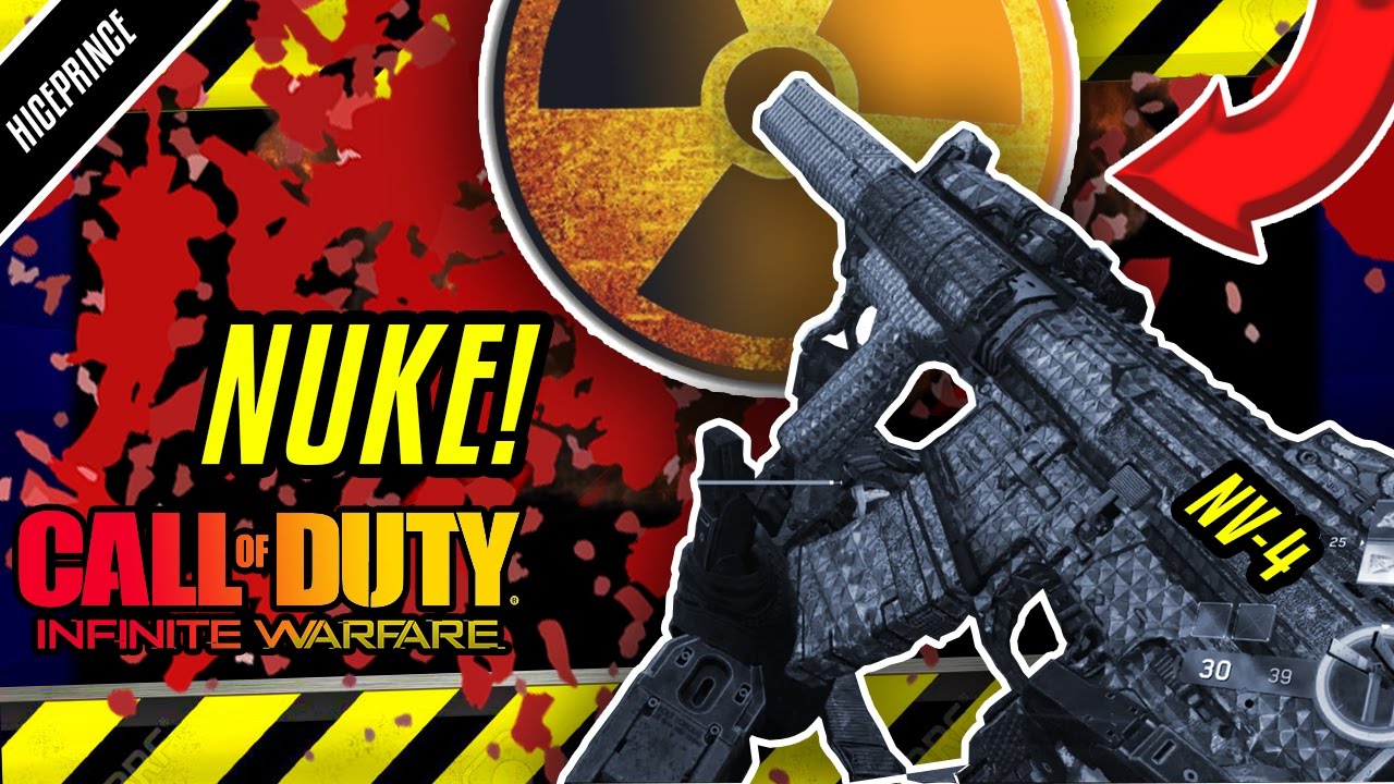 WORLD FIRST FLAWLESS?! "NV4 FALLOUT" NUCLEAR LIVE GAMEPLAY! - Infinite Warfare (DE-ATOMIZER STRIKE)