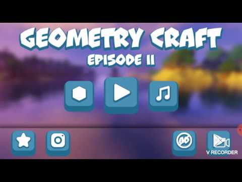 Видео: Geometry craft episode 2 прохождение 1 уровня