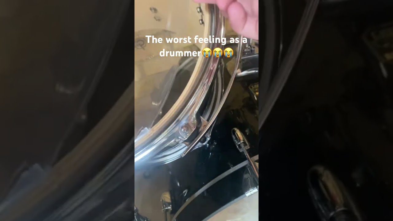 The Worst Feeling As A Drummer Music Drums