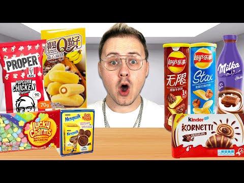 We ate SWEETS FROM ABROAD THAT ARE NOT AVAILABLE IN POLAND 2
