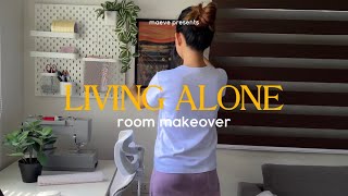 Living Alone in the PH: Room Makeover, Stationery Pal Haul, New Sofa, Everlasting bedsheet, Cooking