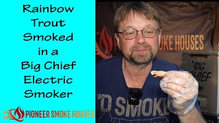 Rainbow Trout Smoked in a Big Chief Electric Smoker