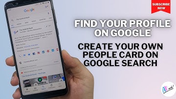GOOGLE PEOPLE CARDS:HOW TO CREATE YOUR OWN PEOPLE CARD ON GOOGLE SEARCH | MAKE YOUR OWN VIRTUAL CARD