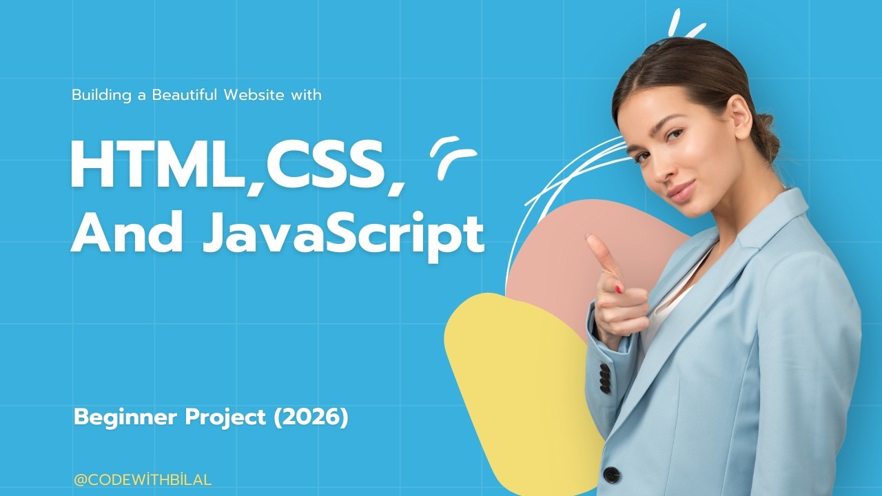 Building a Business Website with HTML, CSS, and JavaScript | Beginner ...
