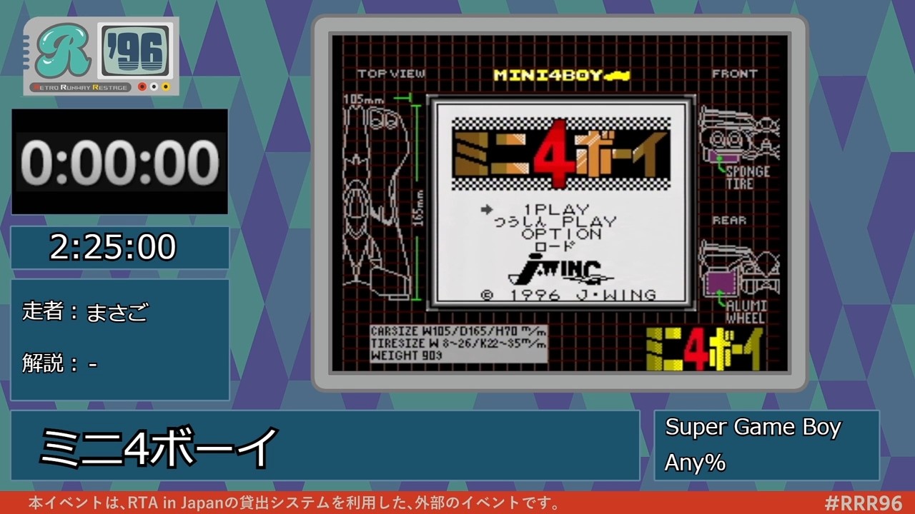 ミニ4ボーイ」Retro Runway Restage '96 - YouTube