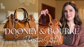 My HONEST Thoughts On The Dooney Bourke Florentine Satchel What Fits