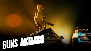 'Nix Finds Miles at the Junkyard' Scene | Guns Akimbo