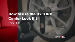 How to use the HYTORC Center Lock Kit