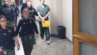 Homicide suspect Walter Zolner III, Luzerne County Courthouse, Wilkes-Barre, Pa, Times Leader 