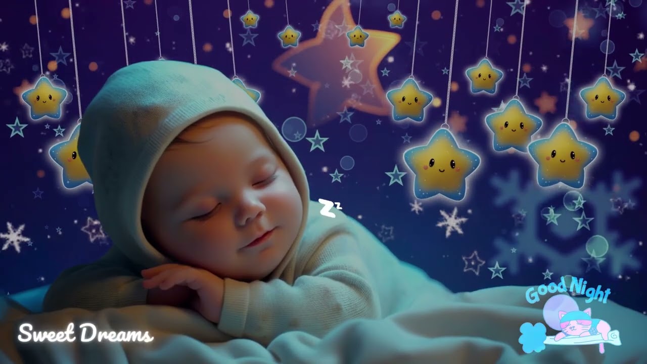 Baby Sleep Music 🌙 Help Your Baby Sleep Instantly 💖 3 Minute Miracle | Mozart & Brahms Lullabies