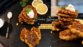 Gordon Ramsay Inspired Sweet Corn Fritters Recipe | Easy, healthy Delicious Appetizer