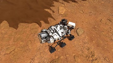 NASA Mars 2020 Rover Sample Collection Animation