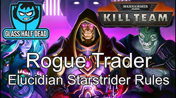 Rogue Trader Elucidian Starstriders Rules