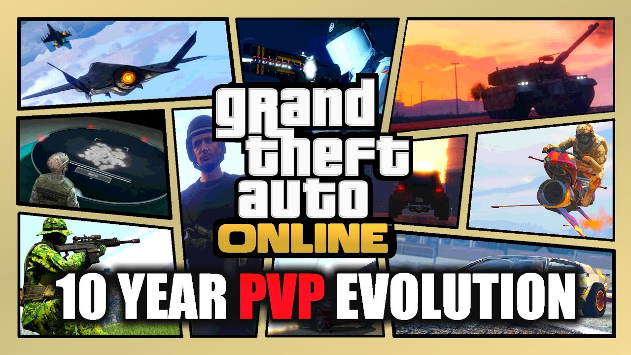 The 10 Year Evolution of PVP in GTA Online! (10th Anniversary Special)