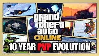 The 10 Year Evolution of PVP in GTA Online! (10th Anniversary Special)
