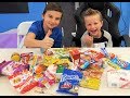 ПОКУПАЕМ МНОГО СЛАДОСТЕЙ И КОНФЕТ Jelly Belly, Kinder Surprise, M&Ms И SKITTLES