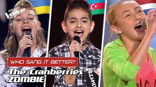 Video thumbnail of "Who sang The Cranberries' "Zombie" better? 🧟‍♂️🧟‍♀️ | The Voice Kids"