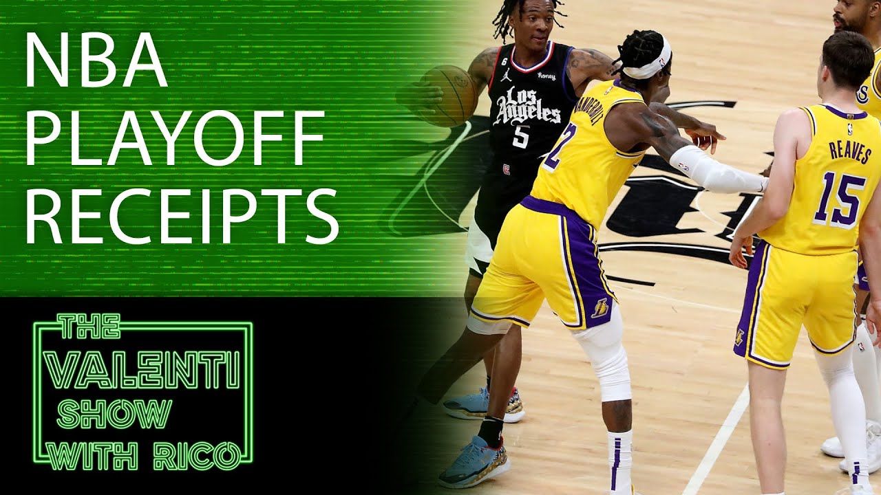 The Valenti Show with Rico - NBA Playoff Receipts