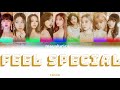 Feel special color coded lyrics by mayalyrics