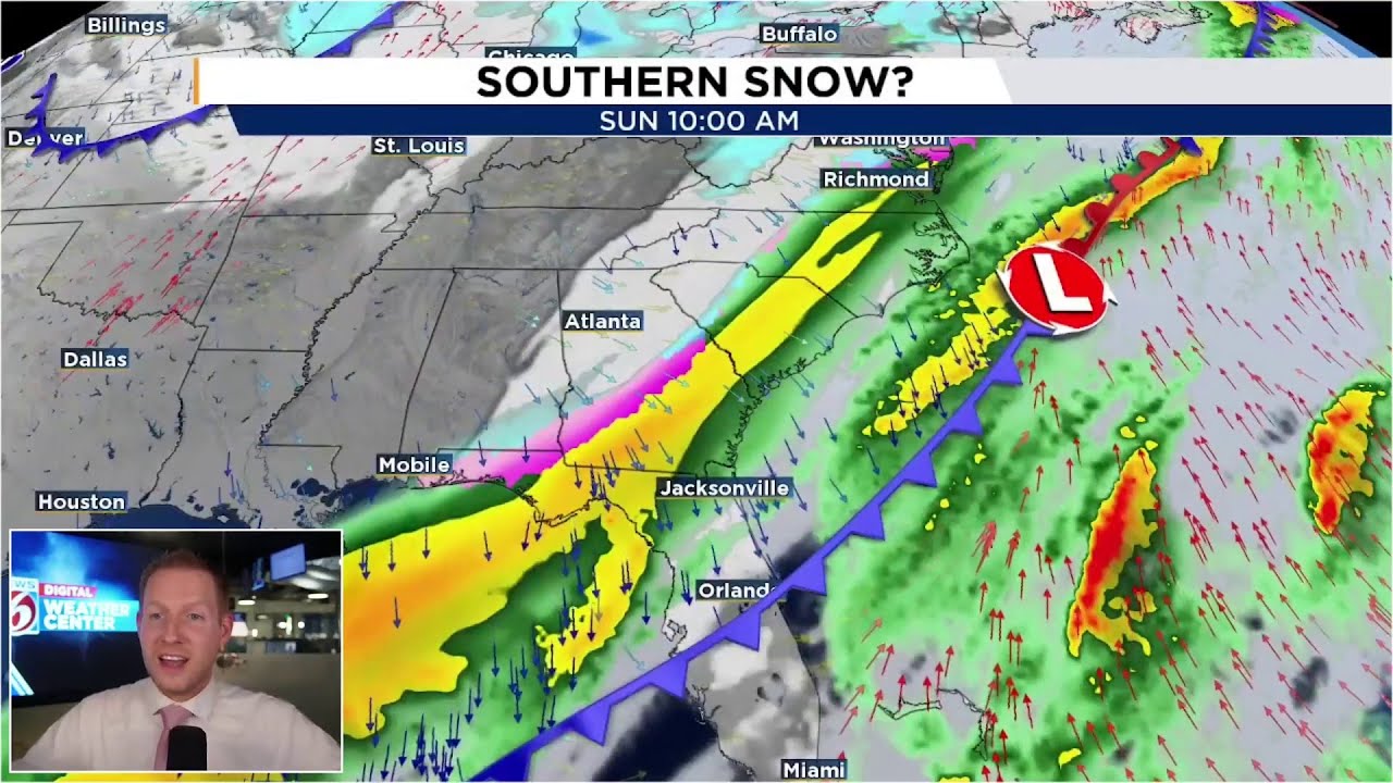 Hurricane Hunters to investigate storm that could bring snow to the South