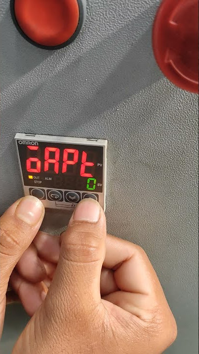 Omron Temprature Controller E5CWL Settings and parameter locking