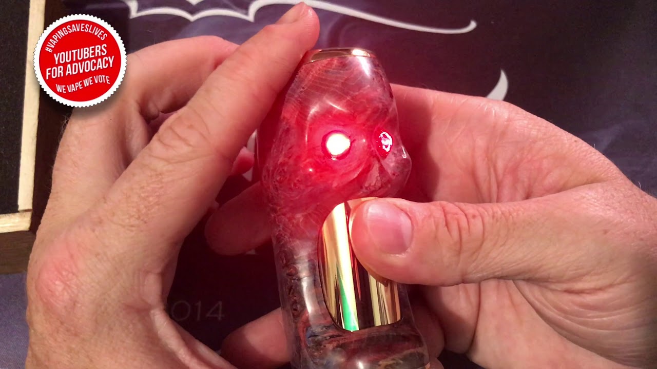 XO VaporTech~ 100w Stabwood, SKULL mod  "18650:20700:21700" Full review!