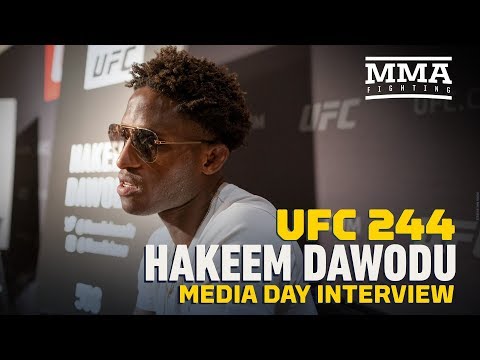 UFC 244: Hakeem Dawodu Believes 2020 Will Be Breakout Year - MMA Fighting