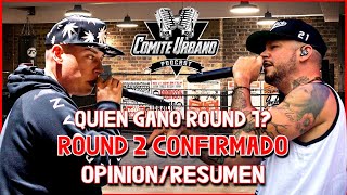 COSCULLUELA Vs RESIDENTE - Quien Gano Round 1? | ROUND 2 Confirmado (RESUMEN)