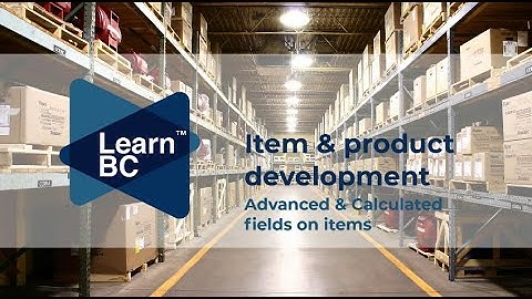 Business Central: Advanced Item Fields — Availability, Blocks, Stockout & Ext. Texts