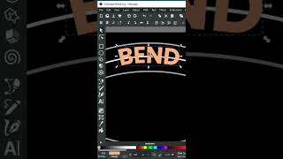 Bend Upper with Guidelines in Inkscape
