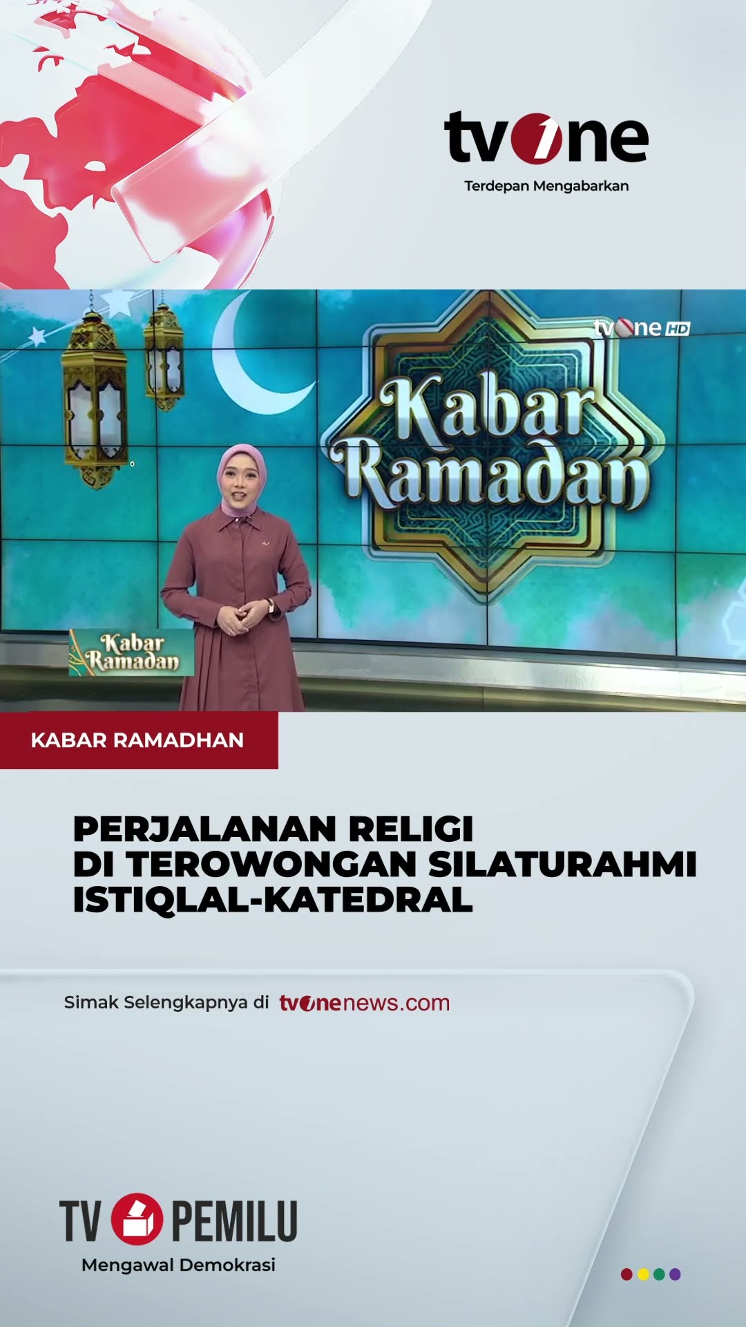 Terowongan Silaturahmi Istiqlal \u0026 Katedral Ingatkan Pentingnya Toleransi | tvOne