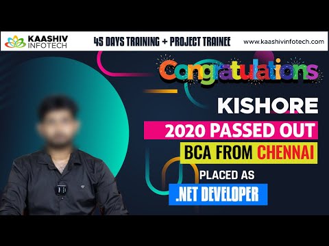 🚀 BCA to Dotnet Developer | Dotnet full course in tamil | Learn c# in Tamil #dotnet KaaShiv InfoTech