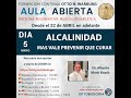 AULA ABIERTA – Dr  Martí Bosch   - ALCALINIDAD - en colaboración con ORTOBIOLOGIA.COM