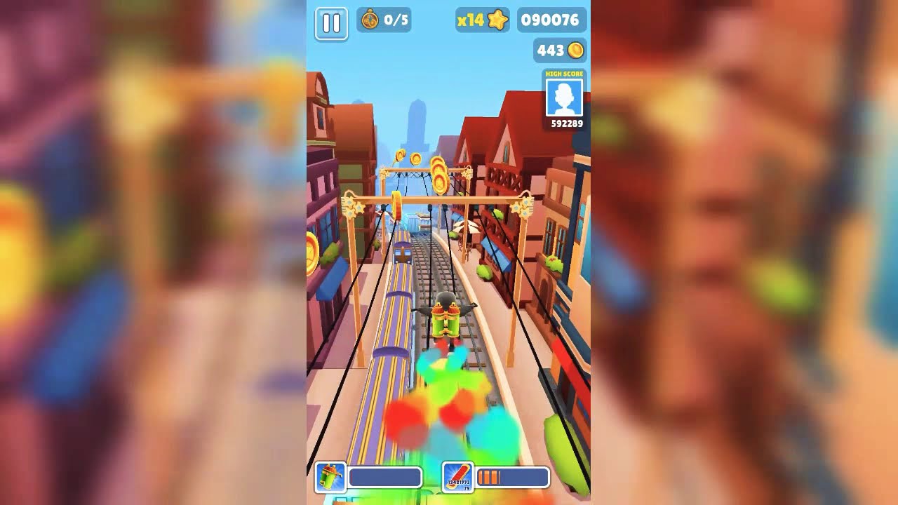 Subway surfer sneaker tricks - YouTube