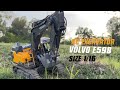 RC Excavator Crossing Difficult Terrain Successfully​ | Ep5