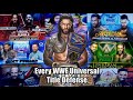 Roman Reigns "The Tribal Chief" || Every WWE Universal Title Defense