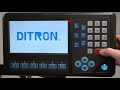 Ditron D80 - Finding center of a shaft