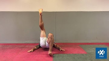Single Leg Glute Bridge with External Rotation