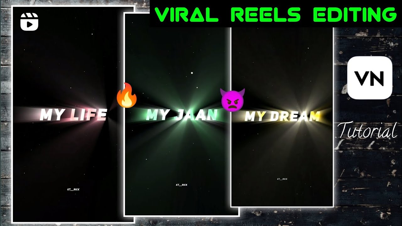 reels lyrics video editing Instagram trending reels lyrics video