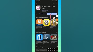 DOP 5 | Delete One Part | Puzzle game download | #short video