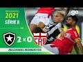 BOTAFOGO 2 X 0 CRB | MELHORES MOMENTOS | 29ª RODADA SÉRIE B 2021| ge.globo