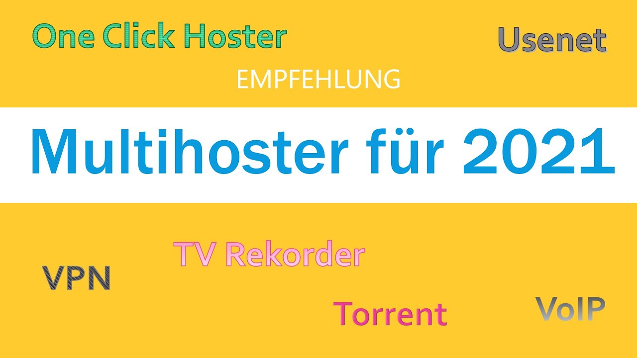 Update Multihoster Empfehlung 2021: High Way / Premiumize und lebenslanger Traffic auf Premium.to