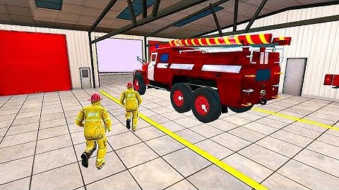 Real Firefighter Gameplay | Rescue Mission Start // Emergency Call Firefighters on Duty 🚒🔥