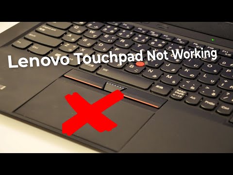 How To Fix Lenovo laptop touchpad not working in Windows 10