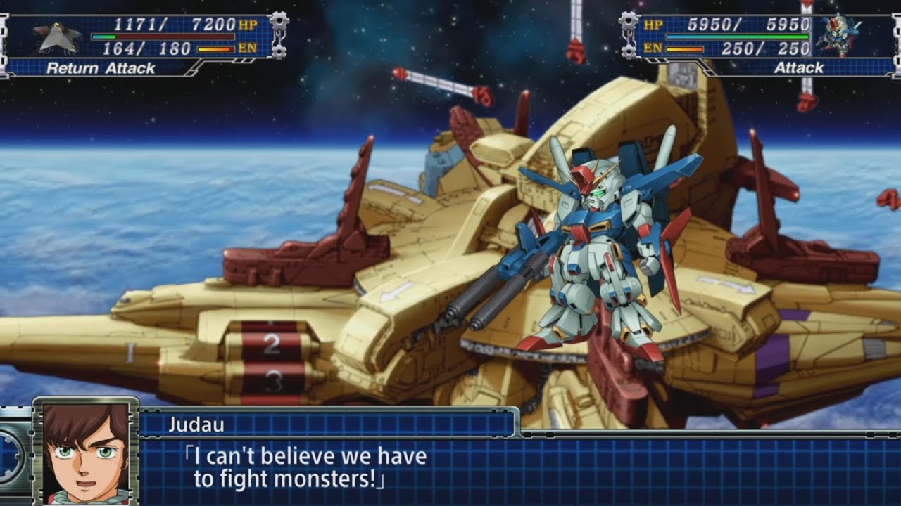 Super Robot Wars T - ZZ Gundam Attacks
