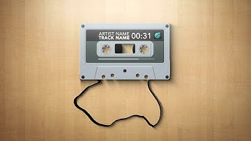 Cassette Music Visualizer | After Effects Template