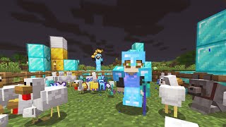 MINECRAFT Tapi KITA JADI PETERNAK AYAM KARENA TELURNYA OVER POWER!!