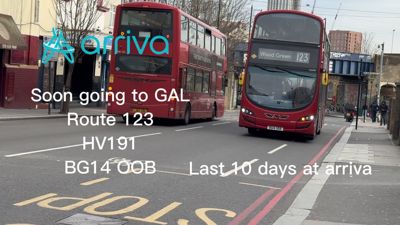 Soon going to Go Ahead London. Going on a Ride on route 123. HV191