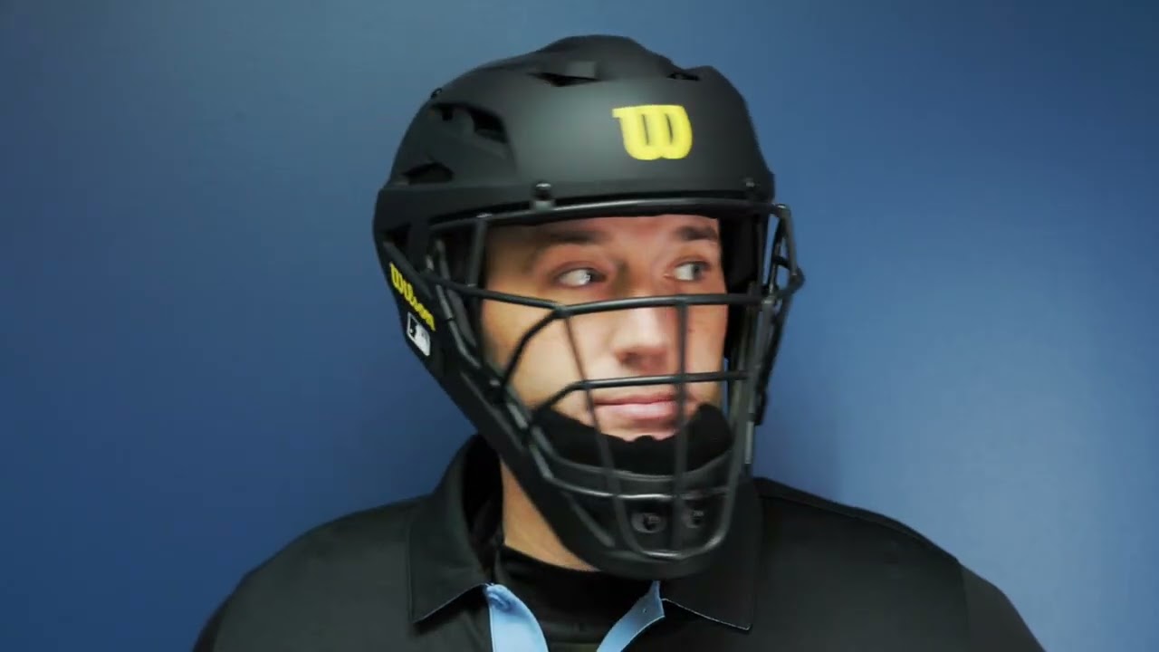Wilson MLB Pro Stock Titanium Umpire Helmet | Ump Attire